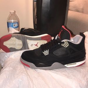 Air Jordan 4 bred 4s nike